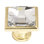 Swarovski Crystal Square Knob