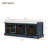 Rustic Storage Bench With 3 Removable Classic Rattan Basket , Entryway Bench With Removable Cushion-766084853