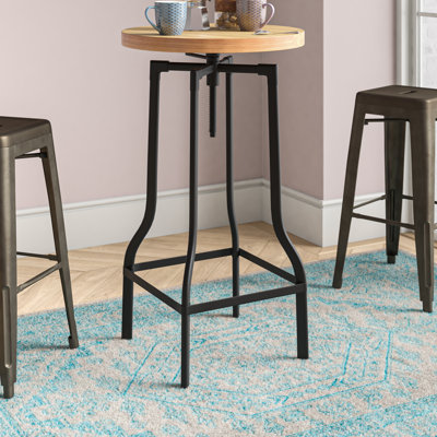 Seward Round Metal Base Dining Table