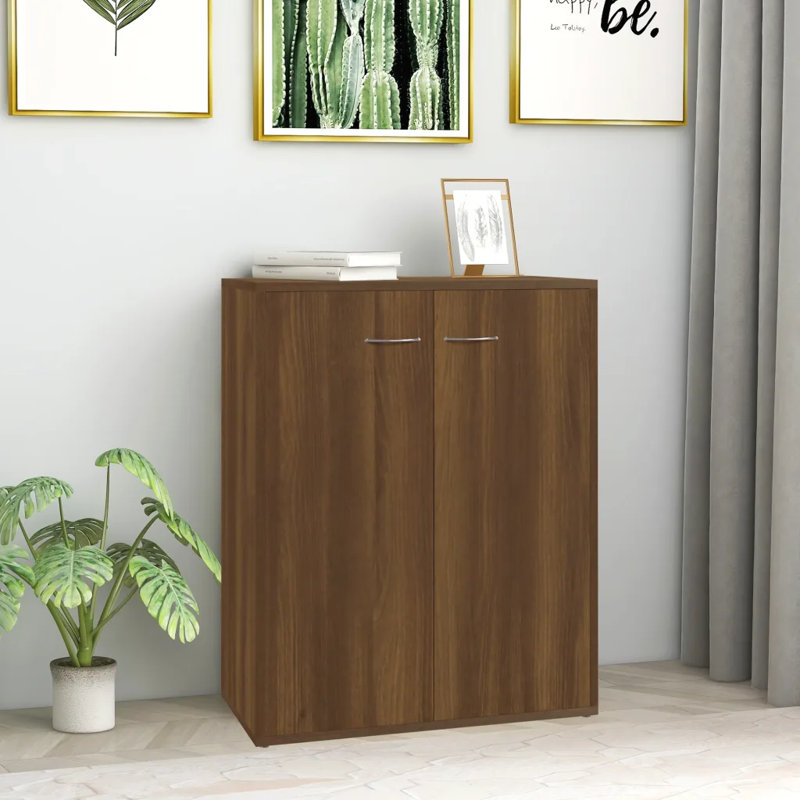 Aatish 60 Cm Wide Sideboard, Artisan Oak