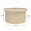 Table basse ronde avec espace de rangement-417308433