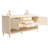71.77151'' Double Bathroom Vanity with Marble Top