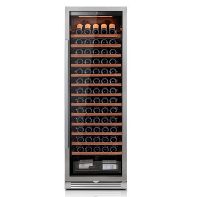 15.1 Cu. Ft. Single Zone Wine Cooler with 166-Bottle Capacity, Built-In or Freestanding, Right Swing Door, Inverter Compressor — FIN-0019875 | Fridge.com