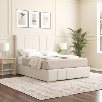 Edelmann Upholstered Bed