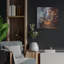  Art mural en métal «Cafe» par Erica Pollock Norelius, 24 po x 24 po-588806201