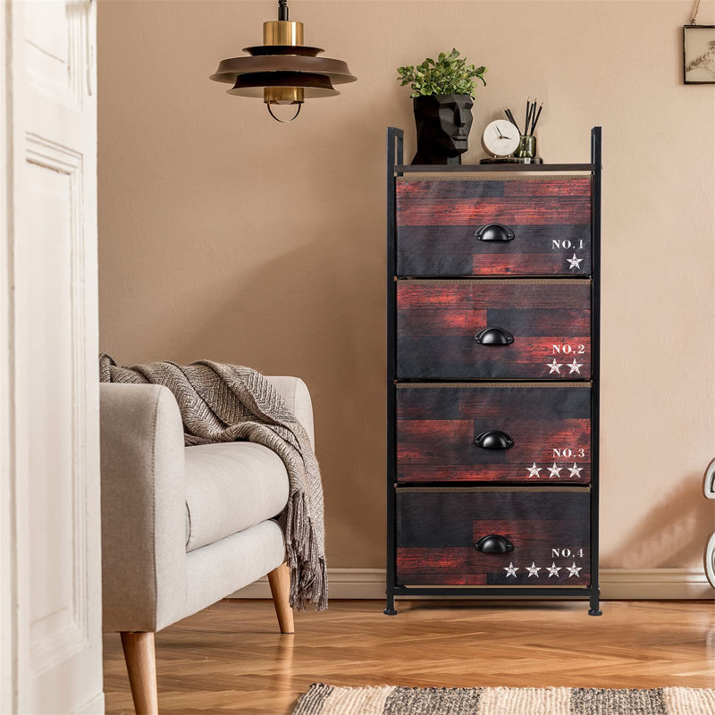 Bluebelle 4 Drawer Storage Drawer