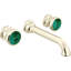 Beauclere™ Two-Handle Wall Mount Lavatory Faucet-67013186-67013209