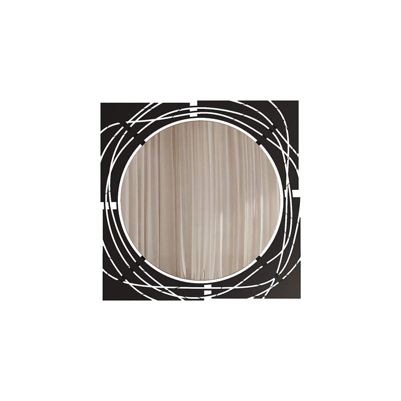 HULLA MIRROR- BLACK