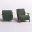 Upholstered Linen Blend Armchair-1210151033