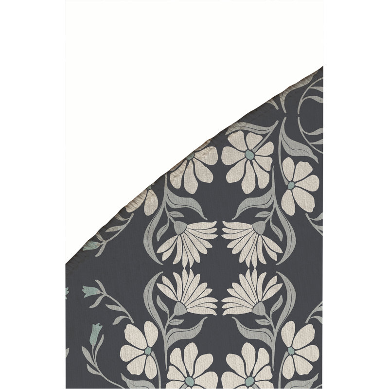 Groovy Flowers Area Rug, Round 5'