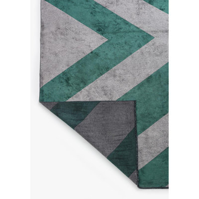 Tapis moderne à lignes abstraites