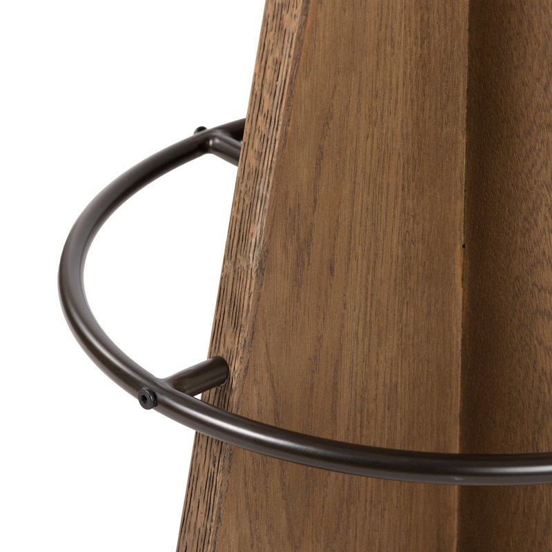 Damon Swivel Stool-Sapphire Khaki-Counter, Brown, Bar Stool (31" Seat Height), Surrey Plum
