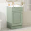 Meuble-lavabo autoportant avec lavabo et porte à fermeture douce