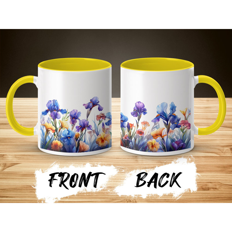 Ceramic Coffee Mug, Yellow