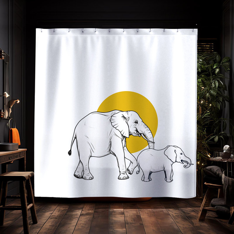 Floral Shower Curtain