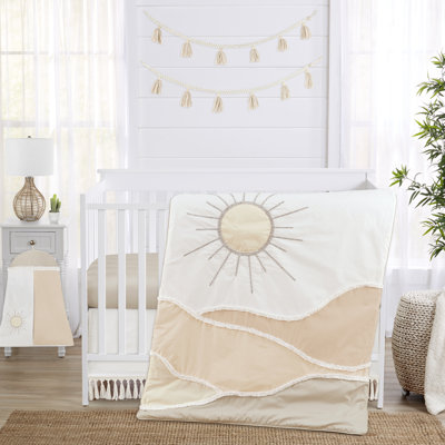 Desert Sun 4 Piece Crib Bedding Set