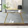 Yair 52'' Glass Top Console Table