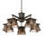 Llanes 5 - Light Dimmable Square / Rectangle Chandelier