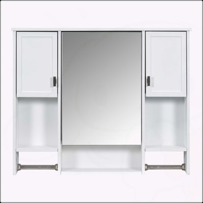 Modern Wall Mounted Bathroom Cabinet with Versatile Storage and Stylish Design