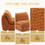 Canapé d'appoint rembourré, fauteuil moderne avec assise moelleuse, canapé élégant pour le salon-743306487