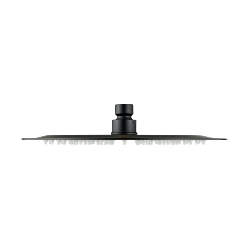 Rain Adjustable Shower Head 1.8 GPM GPM, Matte Black