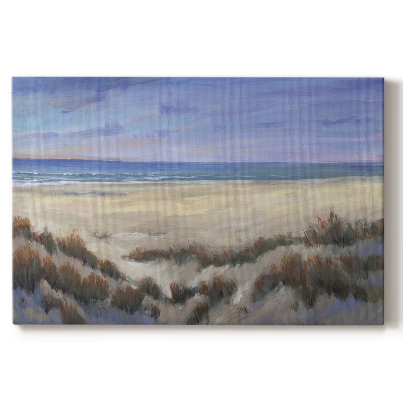 «Derrière les dunes I» - Cavas enveloppés, 8 x 12