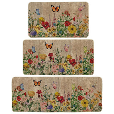 Ensemble de 3 tapis de cuisine Mode