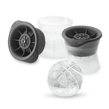 Tovolo King, XL 2 Whisky & Spirits, BPA-Free Silicone, Dishwasher-Safe Ice  Cube, Single Tray with Lid, Charcoal - Yahoo Shopping