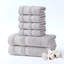 Ensemble de 6 serviettes de bain - Serviettes très absorbantes pour la salle de bain, 2 serviettes de bain, 4 serviettes à main-129059881