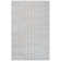 Doleman Hand Woven Jute/Cotton Striped Rug in Gray