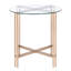Table de bout en verre