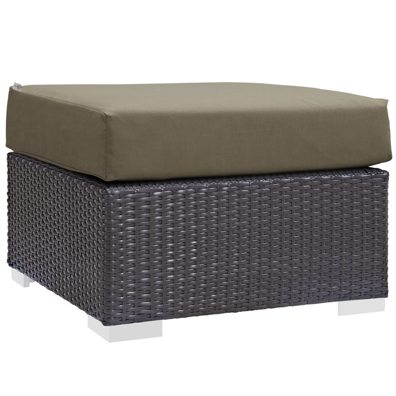 Convene 8 Piece Outdoor Patio Sectional Set, Mocha