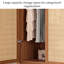 Armoire en bois et rotin avec tiroirs-1726238187