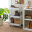 Chariot de rangement pliable à 3 niveaux Rebrilliant-1566207833