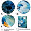 «Duck Abstract Ripples I», art mural canard-1271430514-1271430515