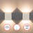 Cannizzo Modern Wall Sconce LED Waterproof Wall Lamp Aluminum with Adjustable Beam 10-Watt 4000K-728710577