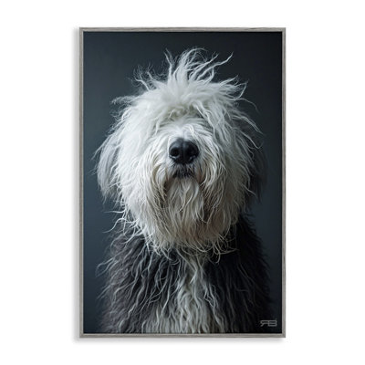 Shaggy Pup, estampe numérique par Roozbeh Bahramali