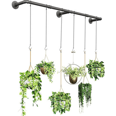 Plant Hanger Indoor, Hanging Planters Rod For Indoor Plants With...