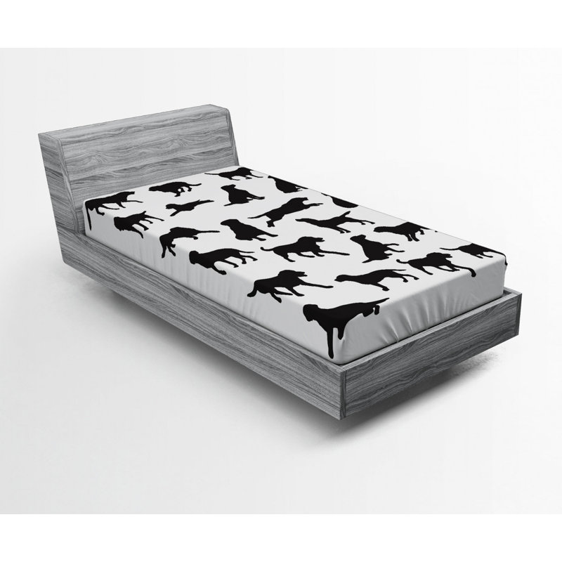 Microfiber Fitted Sheet, Twin Fitted Sheet