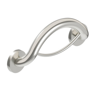 PLUS Towel Ring 14.5", Grab Bar Designed For Bathroom Safety (500 lb Capacity)