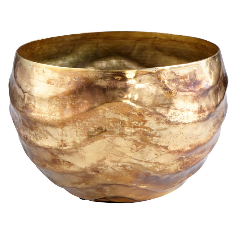 Lexham Glass Decorative Bowl, 8.5" H x 12" W x 12" D