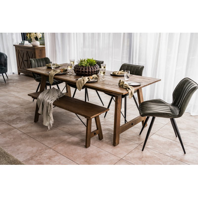 6 - Person Solid Wood Dining Set