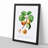 Branch of an Apricot Tree by Pierre-Joseph Redoute - Picture Frame Graphic Art Print-55512731-55512730