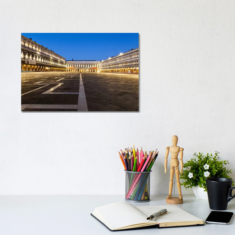 Italy, Venice, Piazza San Marco (St Mark's Square) 1 Piece Wrapped Canvas Wall Art, 20.32 cm H x 30.48 cm W