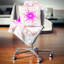 Fleur fractale parfaite en rose clair - coussin à imprimé floral-30719959-30719963