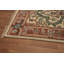Tapis de couloir unique en coton 9 pi 10 po x 2 pi 6 po beige et ivoire