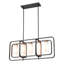 Lustre linéaire moderne à 5 lumières Rex