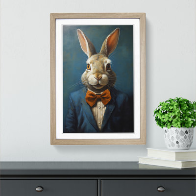 Rabbit Expressionism No.4 - Framed Print