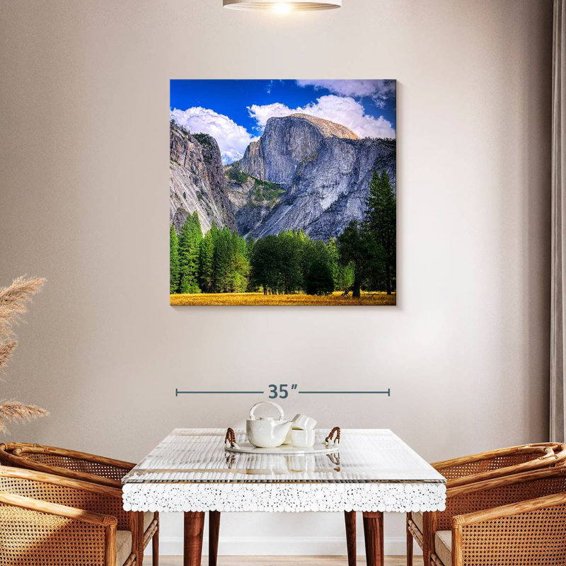 Alvord Half Dome Mountainscape, 36" H x 36" W