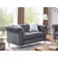 Causeuse moderne grise pour des intérieurs confortables